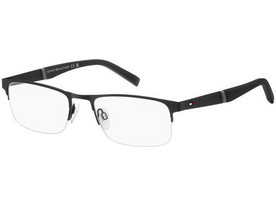 Tommy Hilfiger TH2083 003 Ανδρικός Σκελετός Γυαλιών Οράσεως Μεταλλικός Μαύρος