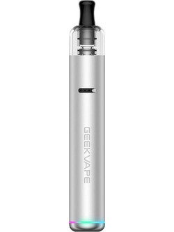 GeekVape Wenax S3 Evo Silver Ηλεκτρονικό Τσιγάρο Pod Kit 2ml με Ενσωματωμένη Μπαταρία