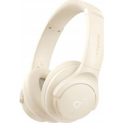 Anker Soundcore Q20i Ενσύρματα & Ασύρματα Bluetooth Ακουστικά Over Ear με Noise Cancelling Μπεζ