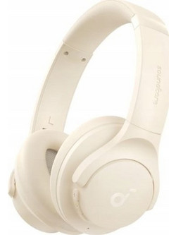 Anker Soundcore Q20i Ενσύρματα & Ασύρματα Bluetooth Ακουστικά Over Ear με Noise Cancelling Μπεζ