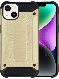 Sonique Heavy Armor Back Cover Gold (iPhone 13)