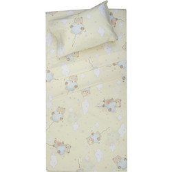 Viopros Έβαν Βρεφικό Πάπλωμα Κούνιας 160x120cm Κίτρινο