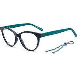 Missoni MMI0107 2ML Γυναικείος Σκελετός Γυαλιών Οράσεως Κοκάλινος Μαύρος Μπλε