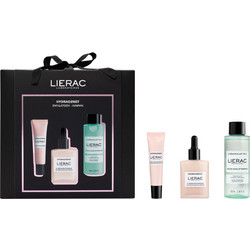Lierac Hydragenist The Rehydrating Serum 30ml + The Hydrating Eye Care 15ml + The Eye Make-Up Remover 100ml