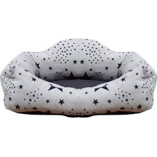 Madpet Deluxe Καναπές Κρεβάτι Σκύλου Λευκός 55x43cm