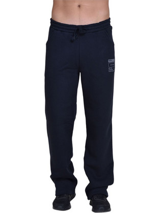Target Ανδρικό Παντελόνι Φόρμας Fleece Navy Μπλε M24-76038-09