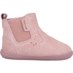 Garvalin Παιδικά Μποτάκια Ροζ Suede Chelsea 241303-B777