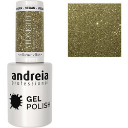 Andreia Midnight MD6 Glitter Ημιμόνιμο Βερνίκι Νυχιών 10.5ml