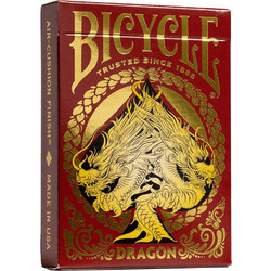 Bicycle Red Dragon Τράπουλα Κόκκινη 10043598