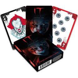 Aquarius IT Chapter Two Τράπουλα Πλαστικοποιημένη Μαύρη NMR52698