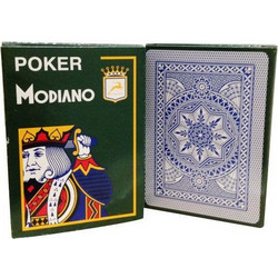 Modiano Cristallo Τράπουλα Πλαστικοποιημένη Μπλε 8003080004106