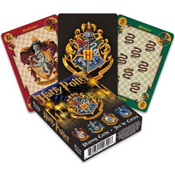 Aquarius Harry Potter Crests Τράπουλα Πλαστικοποιημένη Πολύχρωμη 840391107908