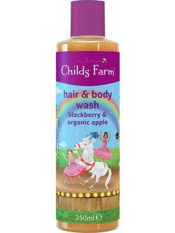Childs Farm Blackberry & Organic Apple Παιδικό Σαμπουάν & Αφρόλουτρο 250ml