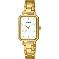 Casio Γυναικείο Ρολόι με Χρυσό Μεταλλικό Μπρασελέ LTP-V009G-7E