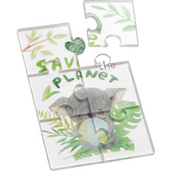 Parisis Μπομπονιέρα Βάπτισης Puzzle Koala από Plexiglass