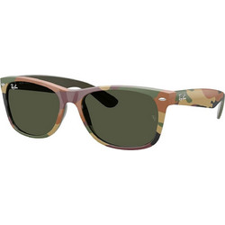 Ray-Ban RB2132 682331 Γυναικεία Γυαλιά Ηλίου Τετράγωνα Κοκάλινα Πολύχρωμα με Μαύρο Φακό
