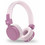 Hama Freedom Lit II Ασύρματα Bluetooth Ακουστικά On Ear Ροζ