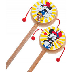 Parisis Μπομπονιέρα Βάπτισης Τυμπανάκι Mickey Mouse Carnival από Ξύλο