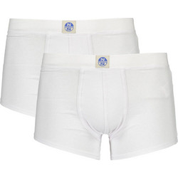 North Sails Ανδρικά Μποξεράκια Σετ 2Pack Λευκά NS01UTR01