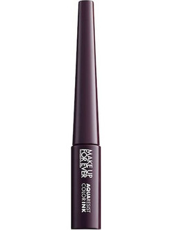 Make Up For Ever Aqua Resist Graphic Ink Matte Plum Αδιάβροχο Πινέλο Eyeliner 2ml