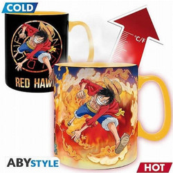 Abysse Corp One Piece Luffy & Sabo Heat Change Mug