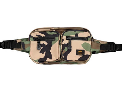 Alpha Industries Label Τσαντάκι Μέσης Χακί 1569434-08