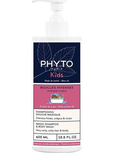 Phyto Boucles Intenses Curls Παιδικό Σαμπουάν & Αφρόλουτρο για Επανόρθωση για Σγουρά Μαλλιά 400ml