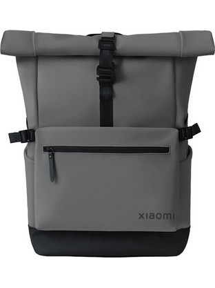 Xiaomi Roll Top Casual Αδιάβροχο Backpack Laptop Grey