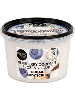 Natura Siberica Organic Shop Blueberry Coconut Frozen Yogurt Scrub Σώματος 250ml