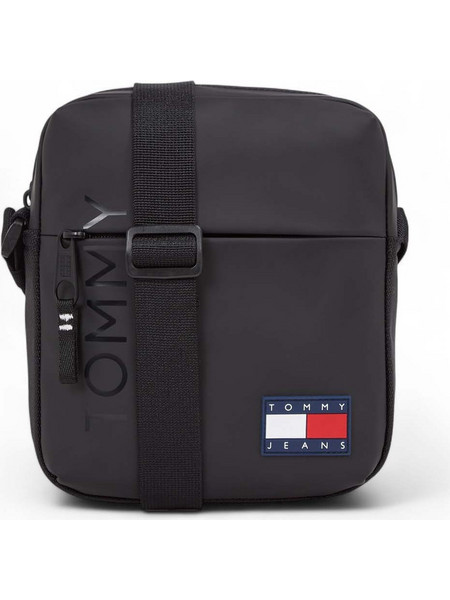 Tommy Jeans Ανδρική Τσάντα Ώμου / Χιαστί Μαύρη AM0AM12902-BDS