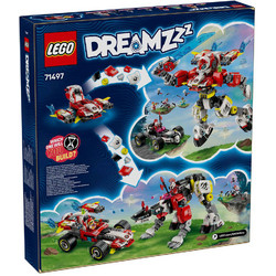 Lego DreamZzz Cooper's Tiger Mech & Zero's Hot Rod Car για 9+ Ετών 71497
