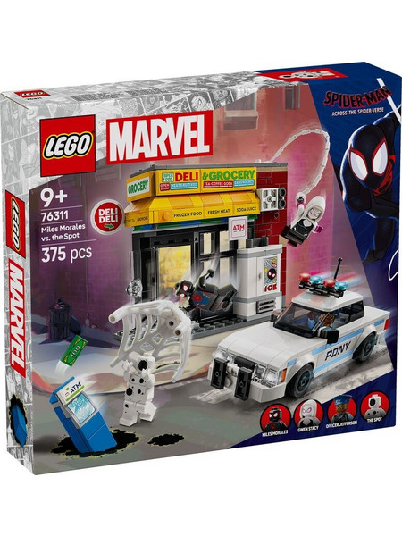 Lego Marvel Spider-Verse Miles Morales vs. The Spot για 9+ Ετών 76311