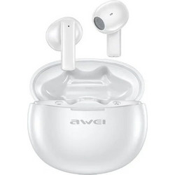Awei T78 Ακουστικά Bluetooth In Ear Ανθεκτικά στο Νερό White
