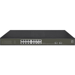 LevelOne GES-2118P Managed L2 Switch με 16 Θύρες Ethernet 1000Mbps και 2 SFP θύρες