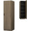 Megapap Μονόφυλλη Ντουλάπα Ρούχων Victoria Καρυδί 50x60x181cm GP028-0124,3