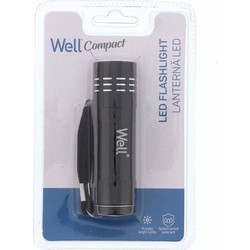 Well TORCH-COMPACTBK-WL Φακός Μπαταρίας Led 30lm