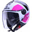 Caberg Riviera V4X Alpha White Fuchsia Black Κράνος Μηχανής Jet 1150gr