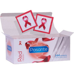 Pasante Red Ribbon Προφυλακτικά με Λιπαντικό 144τμχ