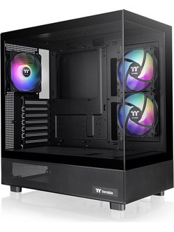 Thermaltake View 270 Plus Black Midi Tower Κουτί Υπολογιστή RGB με Πλαϊνό Παράθυρο