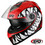 SPD Venom-105 Red Κράνος Μηχανής Full Face 1250gr