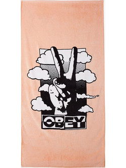 Obey Slick Πετσέτα Θαλάσσης Κοραλί 78x155cm 200060000-PCM