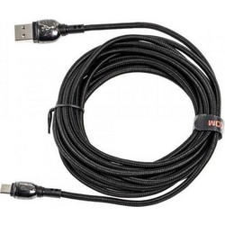 Moxom MX-CB44 Braided USB-A to USB-C 4m Black 697069858696