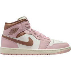 Jordan Air Jordan 1 Mid Γυναικεία Sneakers Μποτάκια Μπλε BQ6472-104