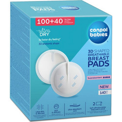 Canpol Ultra Dry Επιθέματα Στήθους 140τμχ