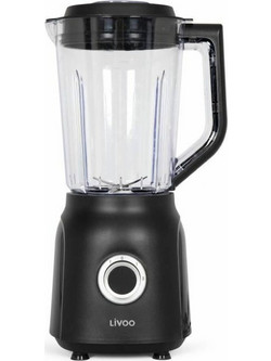 Livoo DOP242N Μπλέντερ για Smoothie με Γυάλινη Κανάτα 1.5lt 600W