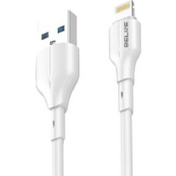 Beline USB-A to Lightning Cable 25W 1m White 5906849662773