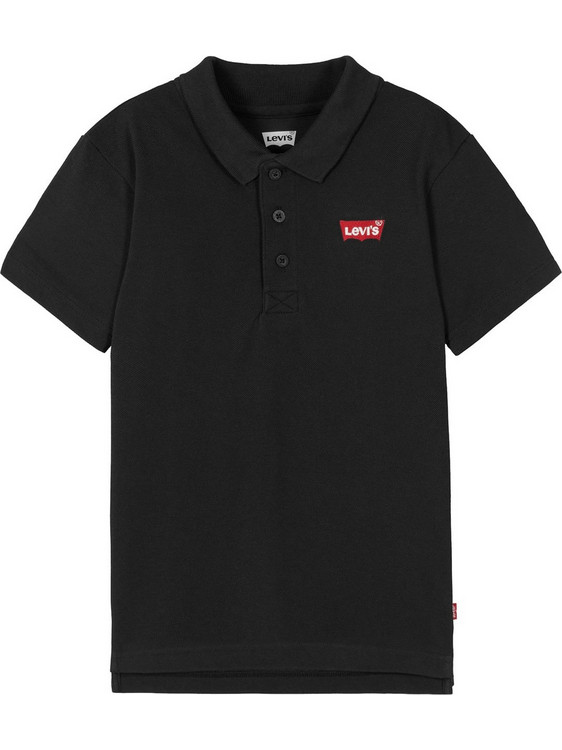 Levi's Παιδικό Polo Κοντομάνικο Μαύρο 9EA893-K84