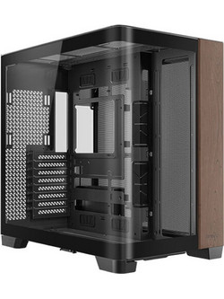 Antec C8 Curve Wood Full Tower Κουτί Υπολογιστή RGB με Πλαϊνό Παράθυρο