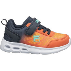 Fila Παιδικά Sneakers με Φωτάκια Πορτοκαλί Navy Μπλε 7AF51013-526
