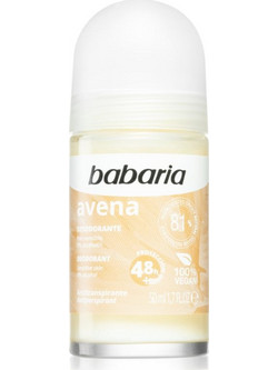 Babaria Avena Oat Γυναικείο Αποσμητικό Roll On 48h 50ml